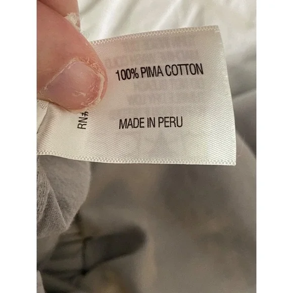 Orvis Pima Cotton Shorts Elastic Waist Casual Comfort Fit Gray Size 32 - Picture 4 of 8